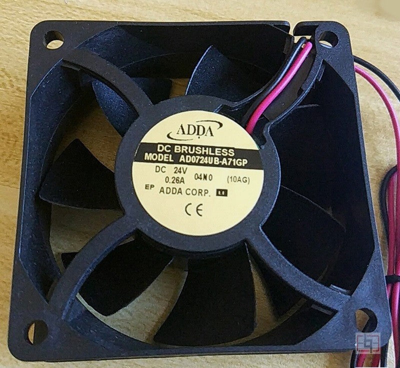 ADDA AD0724UB-A71GP 24V 0.26A 2wires cooling fan ADDA AD0724UB-A71GP 24V 0.26A 2wires cooling fan